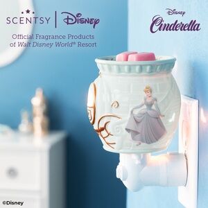 Disney Scentsy Cinderella Warmer Plug-In Warmer